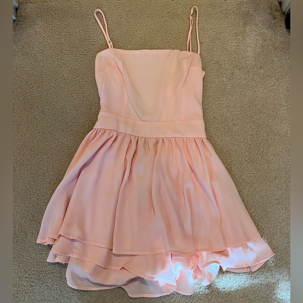 Lucy in The Sky Pink Mini Dress Small